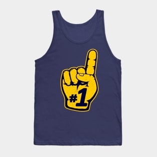 number one foam hand Tank Top